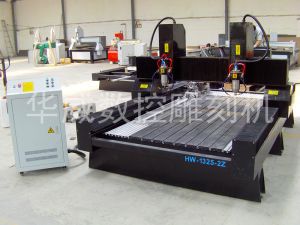 黄山黟县双头立体多功能石材雕刻机HW-1325-2Z
